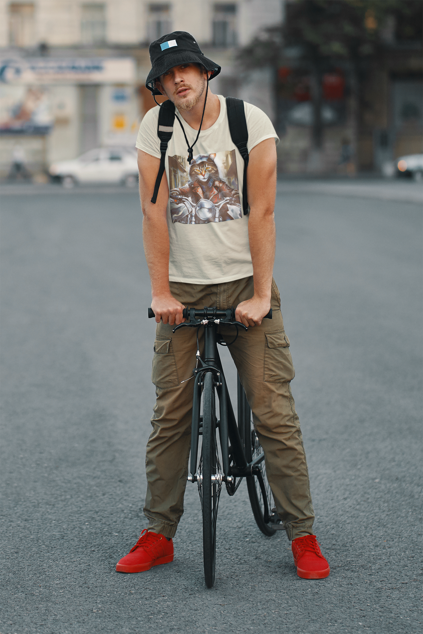 Contemporary Motorkitty Graphic Tee