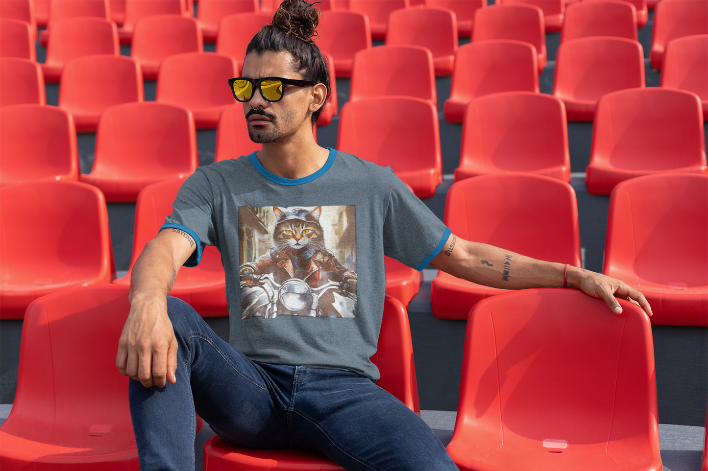 Contemporary Motorkitty Graphic Tee