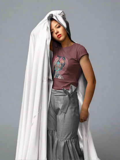 Floral Abstract Graphic Tee