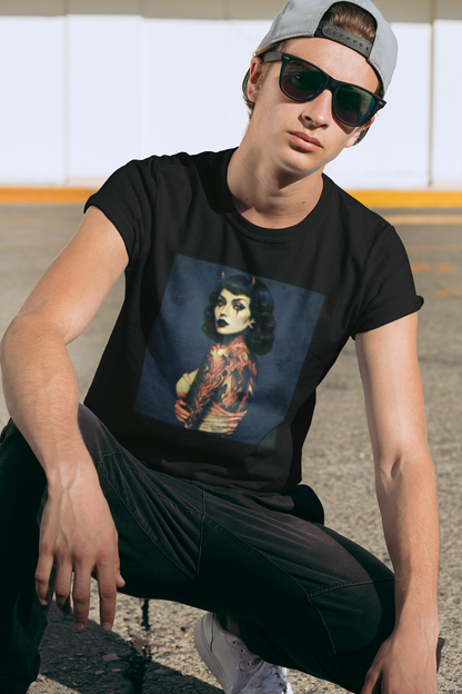 Contemporary Devlish Lady Graphic Tee