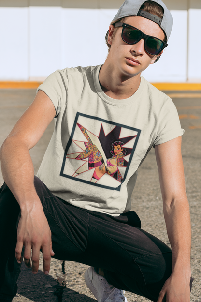 Star Pin Up Graphic Tee