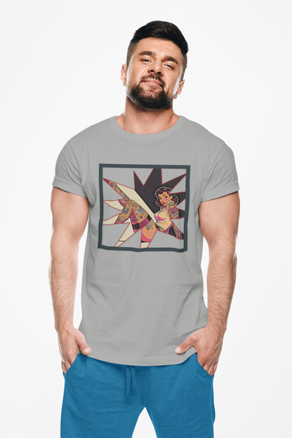 Star Pin Up Graphic Tee