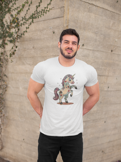Tattooed Unicorn Graphic Tee