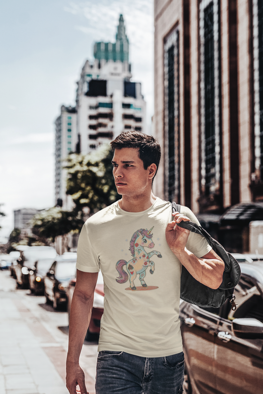 Tattooed Unicorn Graphic Tee