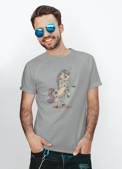 Tattooed Unicorn Graphic Tee