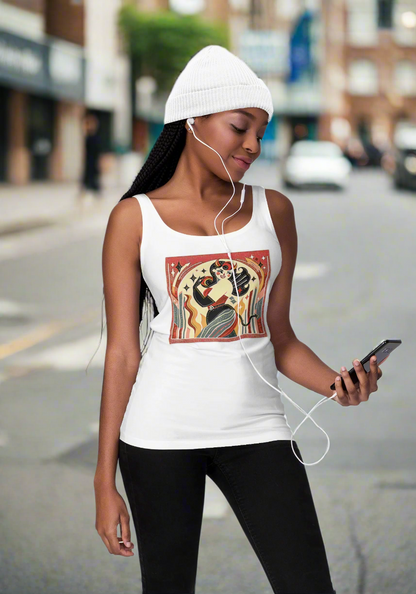 Retro She Devil Racerback Tank
