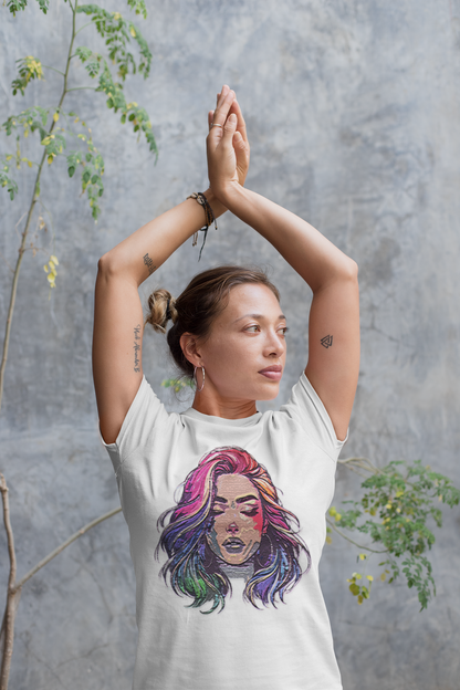 Vibrant Artistic Peace Of Mind Graphic Tee