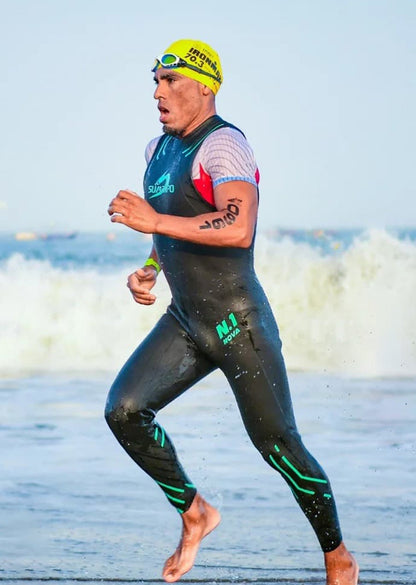 Nova Men's Eco Sleeveless Triathlon Wetsuit