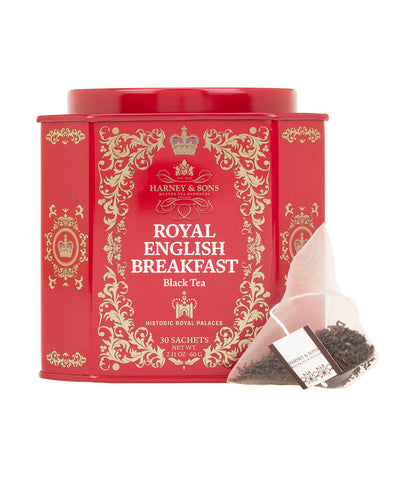 Royal English Breakfast, HRP Tin of 30 Sachets - Triathlete Store