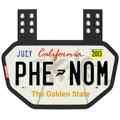 Phenom Elite Football Back Plate - California