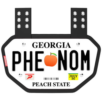 Phenom Elite Football Back Plate - Georgia