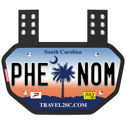 Phenom Elite Football Back Plate - South Carolina
