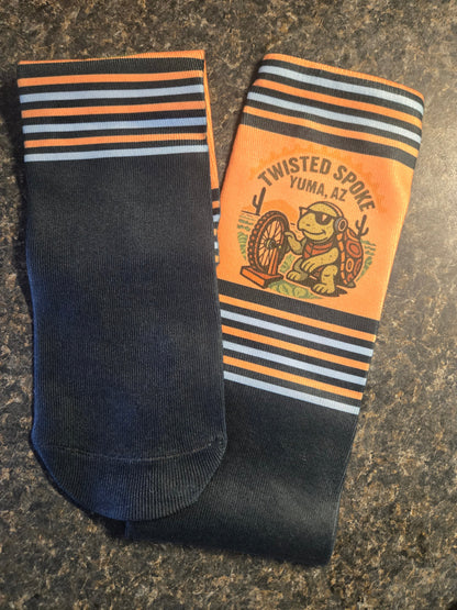 Twisted Spoke Socks