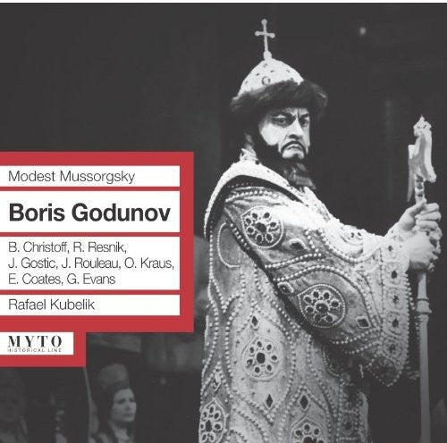 M Mussorgsky - Boris Godunov: Christoff Veas [CD]