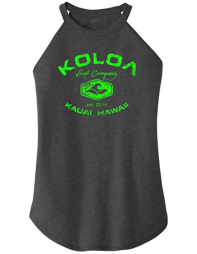 Koloa Ladies Vintage Arch Haltered Tank