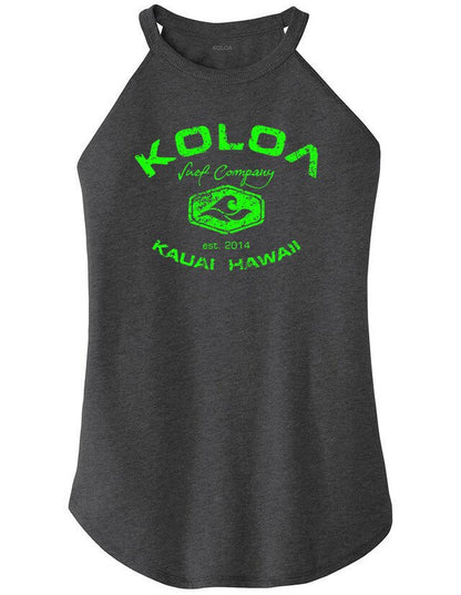Koloa Ladies Vintage Arch Haltered Tank
