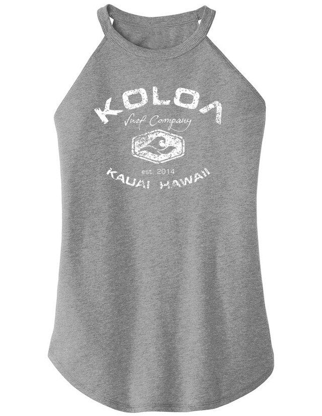 Koloa Ladies Vintage Arch Haltered Tank