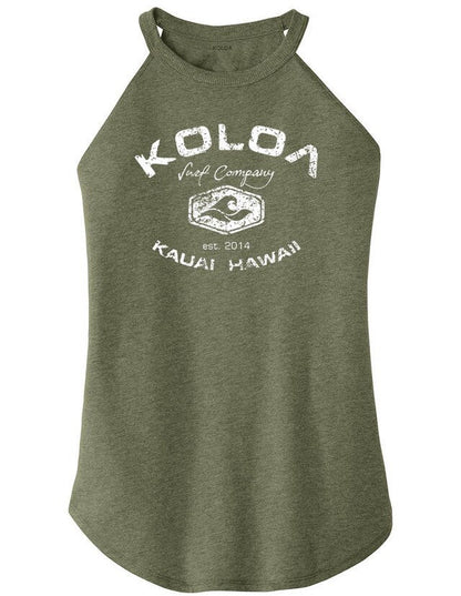 Koloa Ladies Vintage Arch Haltered Tank