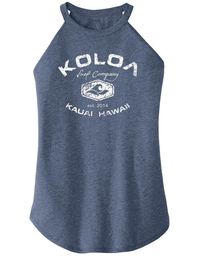 Koloa Ladies Vintage Arch Haltered Tank