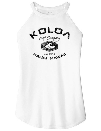 Koloa Ladies Vintage Arch Haltered Tank