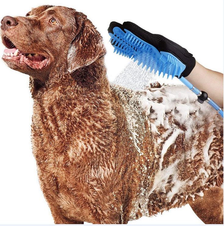 Handheld Pet Bathing Shower Glove