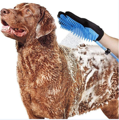 Handheld Pet Bathing Shower Glove