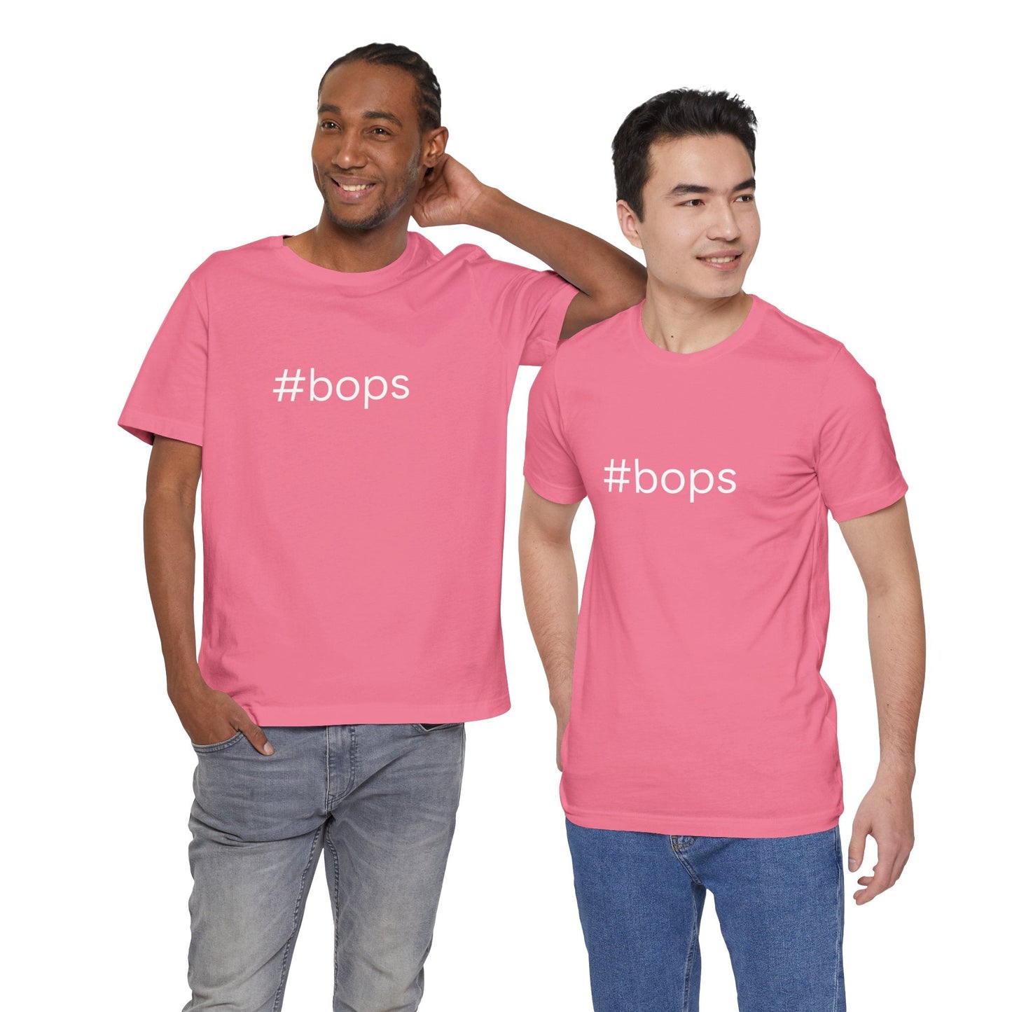 #bops Unisex High End Cotton Short Sleeve Tee