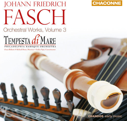 Fasch / Tempesta Di Mare Philadelphia Baroque Orch - Orchestral Works 3 - Music CD