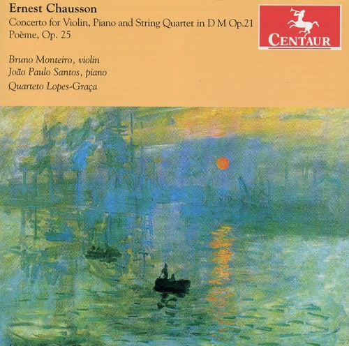 Bruno Monteiro - Cto for Violin / Piano & String Quartet in D Major Music CD