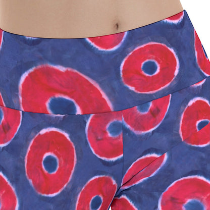 Phish Donuts Women's SUPA Flare Yoga Leggings