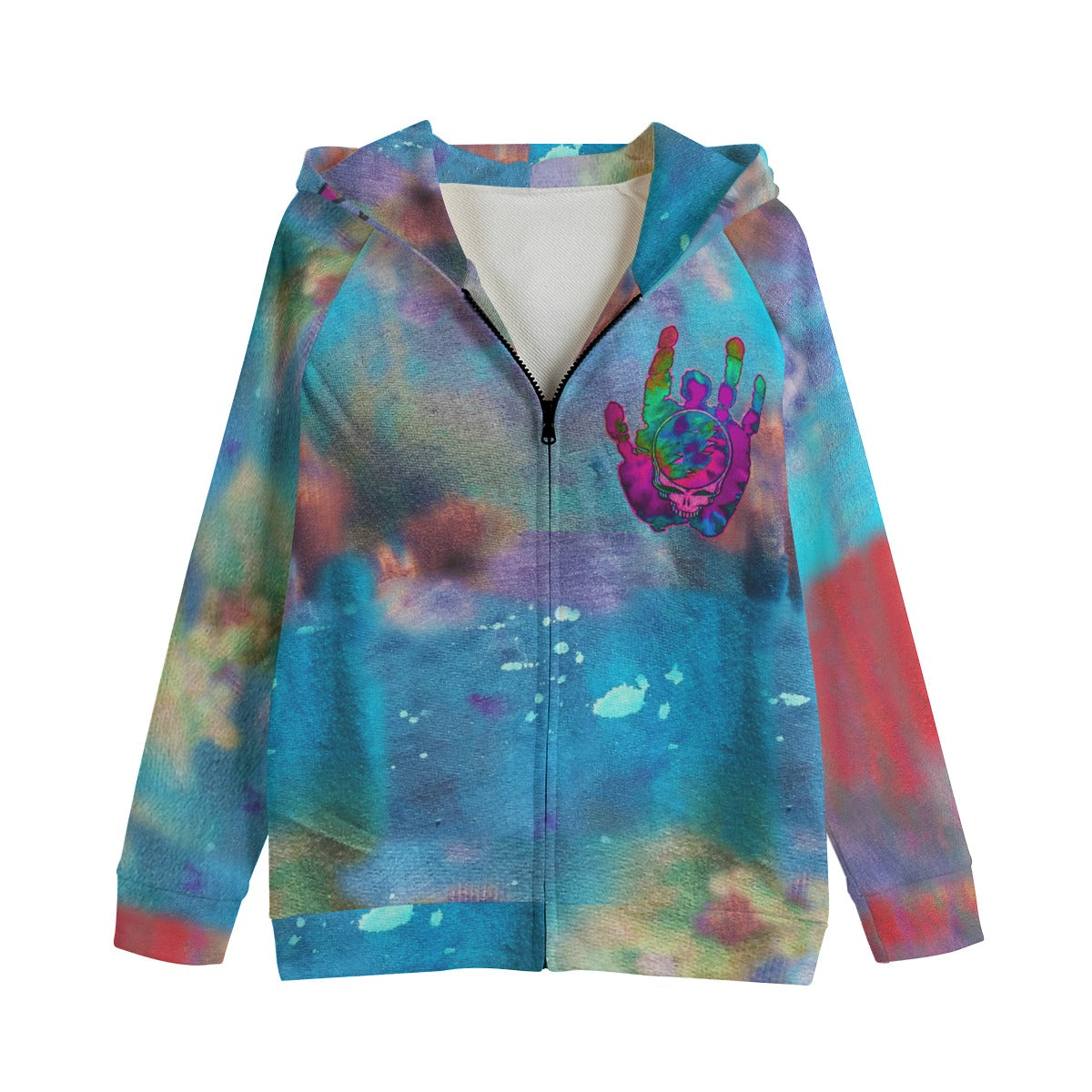 Jerry Garcia Grateful Dead Cotton KIDS Zip Hoodie