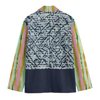 Shibori Gelato Scribe Cotton Blazer