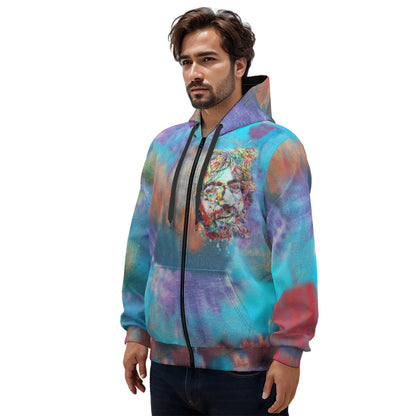 J.G. Dead Head 100% Cotton Zip Hoodie