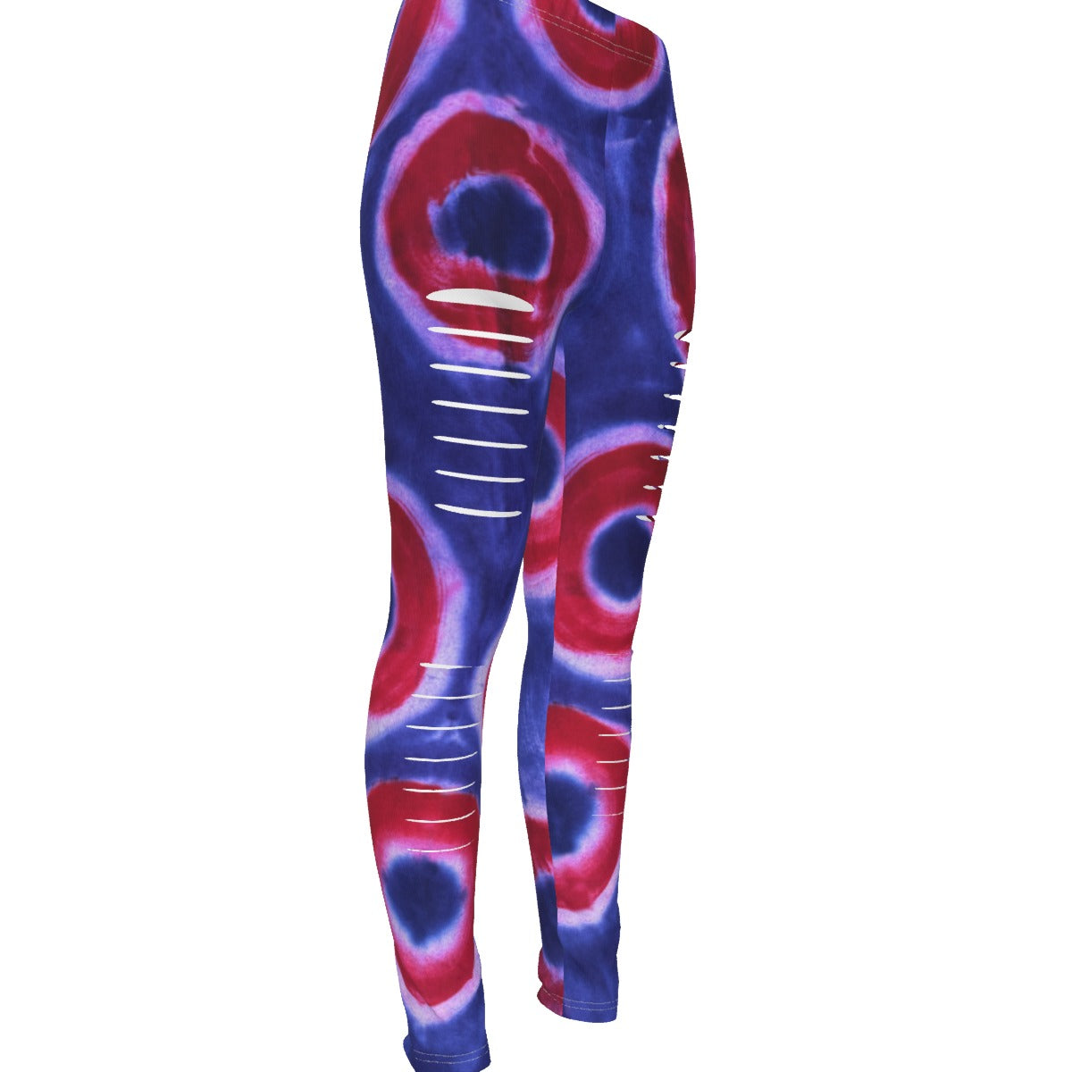 Phish Donuts Rip Grunge Leggings