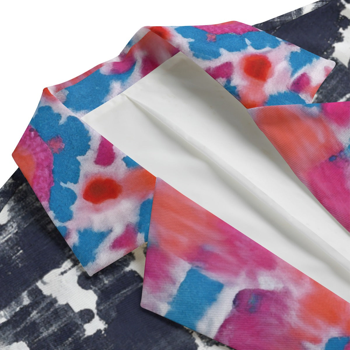 Shibori Jet Men's Cotton Blazer