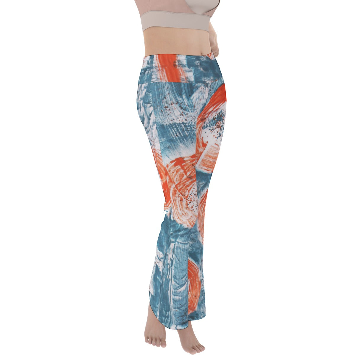 Phish Fisherman Donut  Women's Supa Flare Yoga Pants
