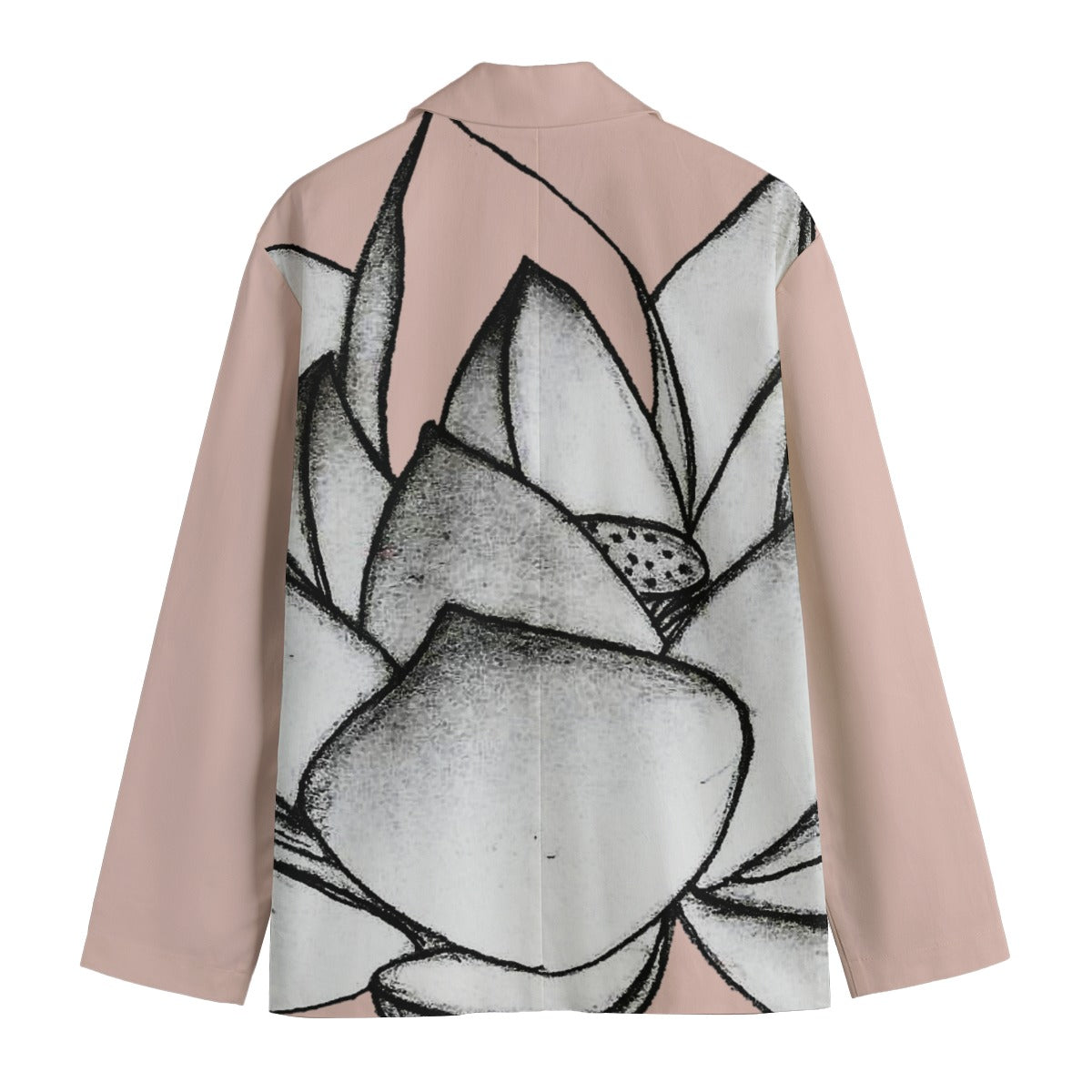 Lotus Bloom Cotton Blazer