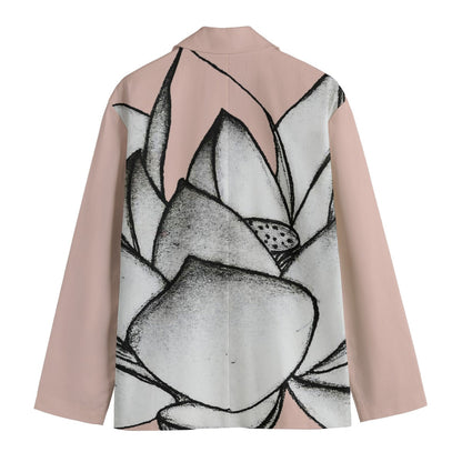 Lotus Bloom Cotton Blazer