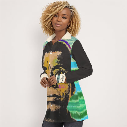 James Baldwin Dangerous Women's Shirt Cotton poplin HUE+MAN Collective