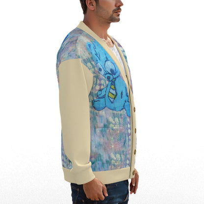 Snuggle Bear Unisex Knitted Cardigan