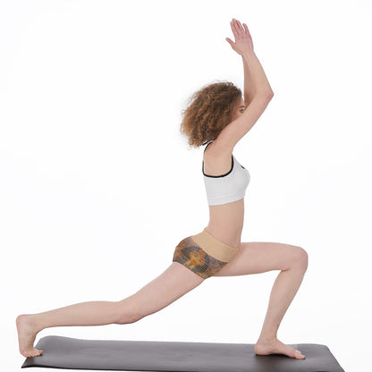 Kemet Goddess Women's Yoga Shortie Shorts