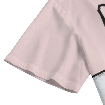 Lotus Bomb Men's Henley Short Sleeve Shirt