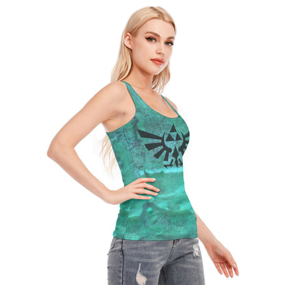 Secret Triforce Zelda Cotton Tank Top