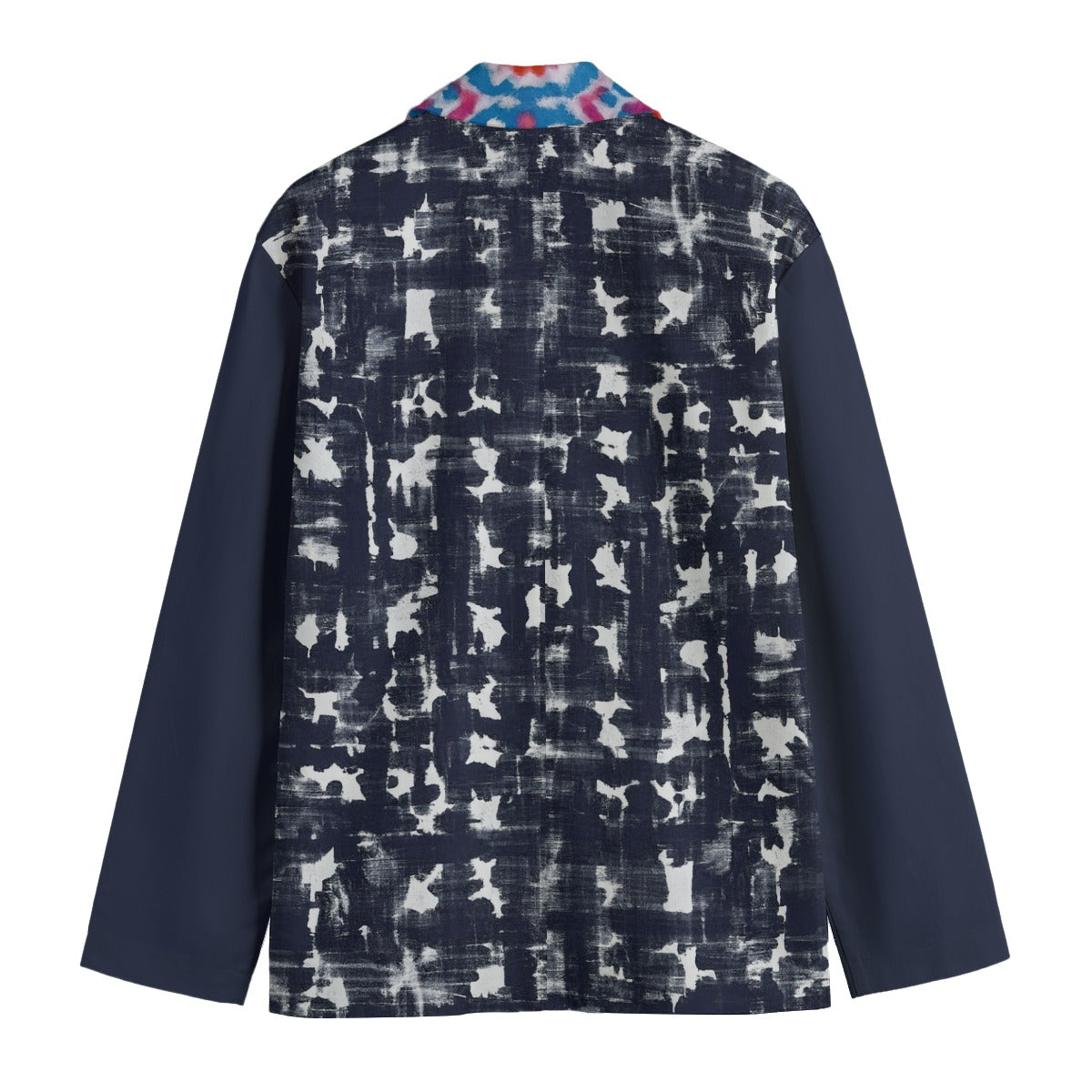 Shibori Jet Men's Cotton Blazer