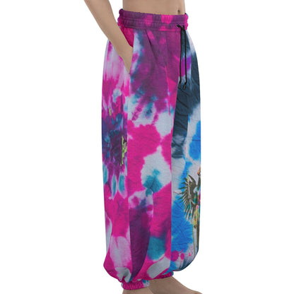 Amaru Khan Super Star Tye-Dye  Unisex Lantern Pants