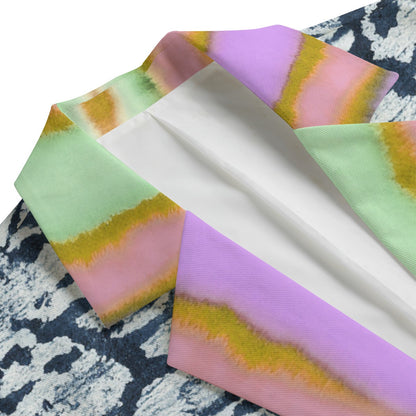 Shibori Gelato Scribe Cotton Blazer