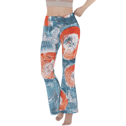 Phish Fisherman Donut  Women's Supa Flare Yoga Pants