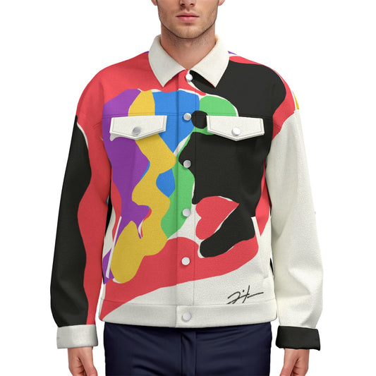 The Heart Men's Canvas Jacket