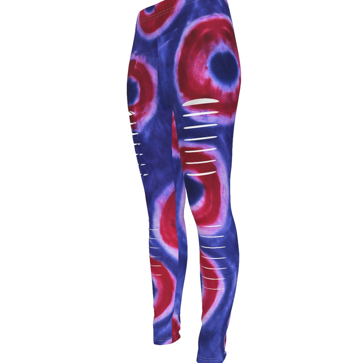 Phish Donuts Rip Grunge Leggings