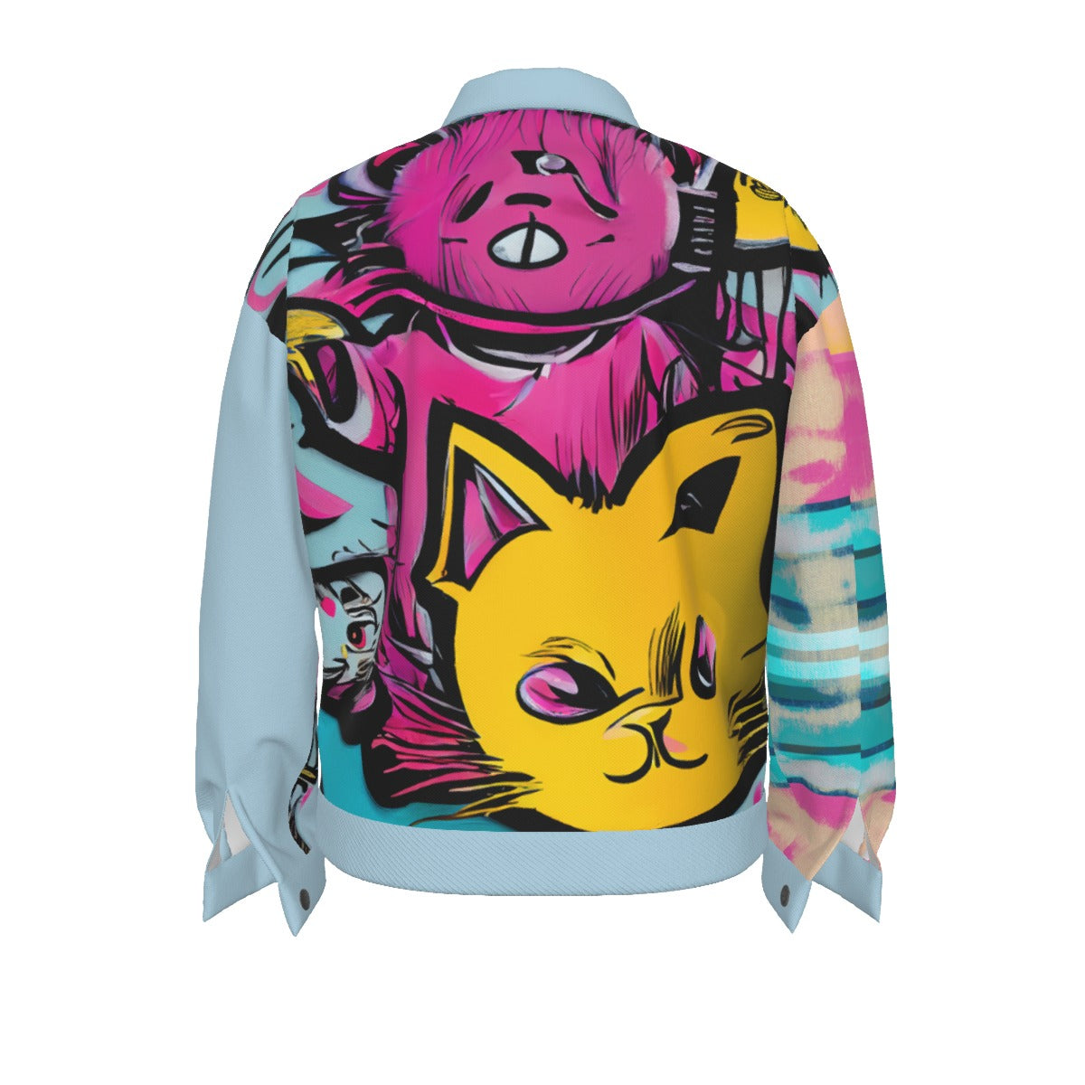 Blicky Kitty Unisex Cotton Canvas Jacket